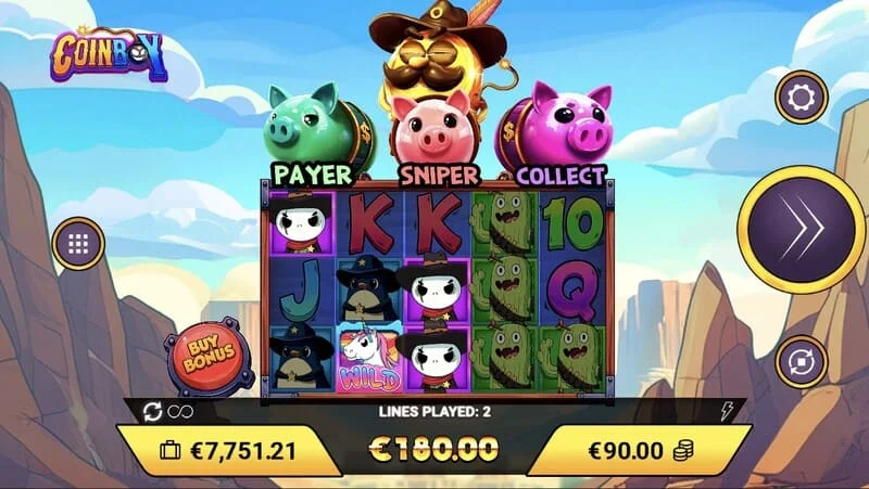 Coinboy - Money Collector i aktion
